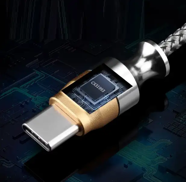 ЦАП усилитель QKZ CX31993 Type-C на 3,5 мм, фотография 5