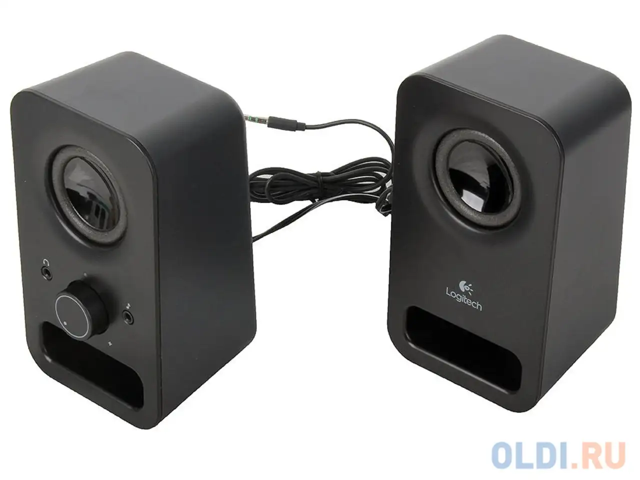 Колонки (980-000814) logitech z150 (2.0) black, фотография 1