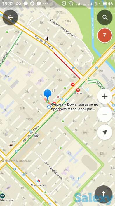 1-комнатная квартира, 15 м², 1/4 этаж посуточно, мкр №5 23 — Абая, фотография 7