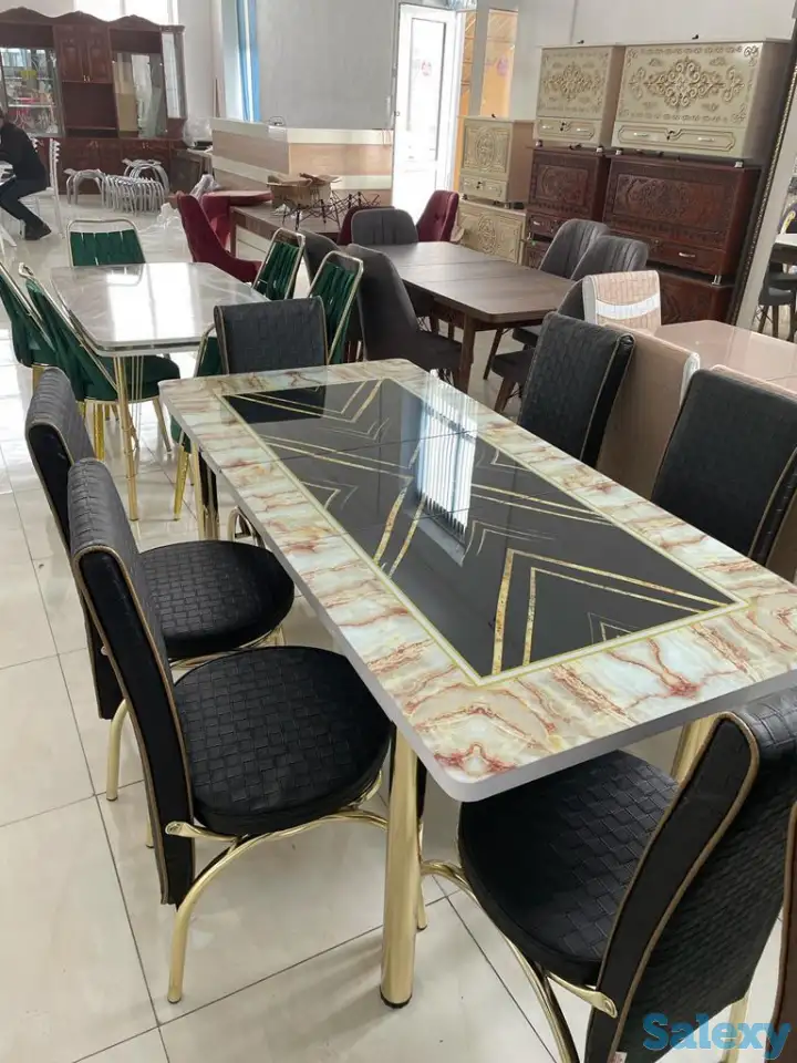 Кухонный комплект стол и 6 стульев. Производство Турция, фотография 4