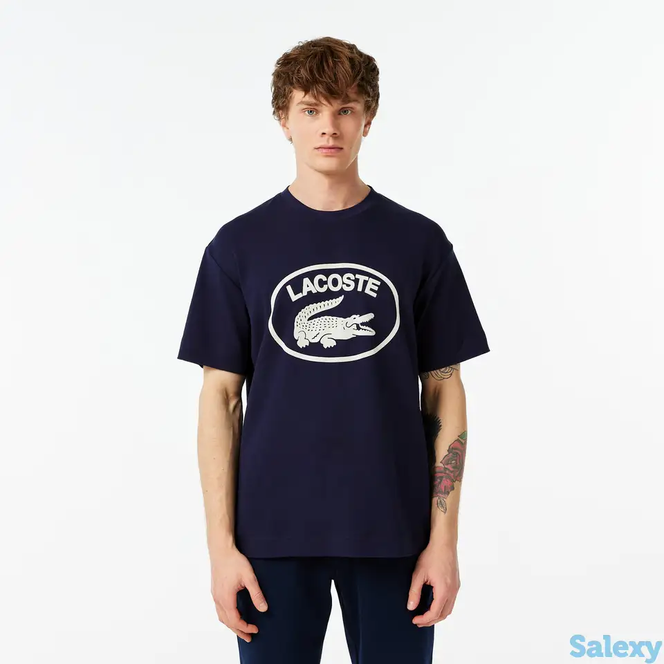 Мужская футболка lacoste relax fit fit, фотография 1
