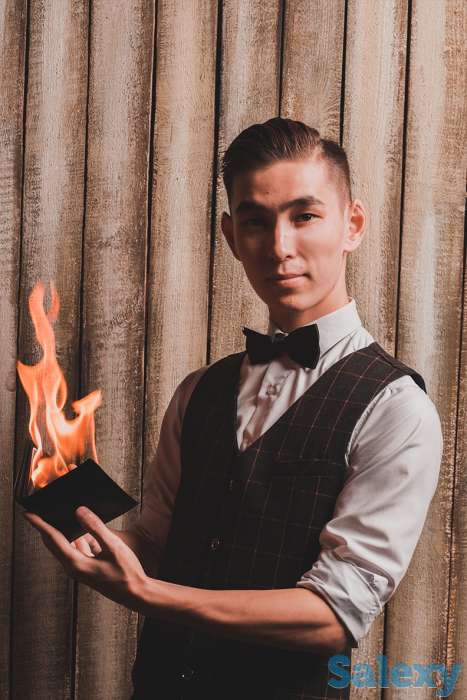 Интерактивное выступление фокусника, иллюзиониста и менталиста Чингиса Ибрагима на Вашей свадьбе!, фотография 4