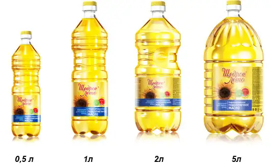 Масло подсолнечное Щедрое лето, фотография 1