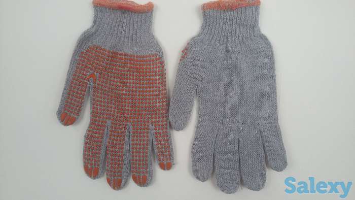 Перчатки х/б с ПВХ точкой, фотография 2