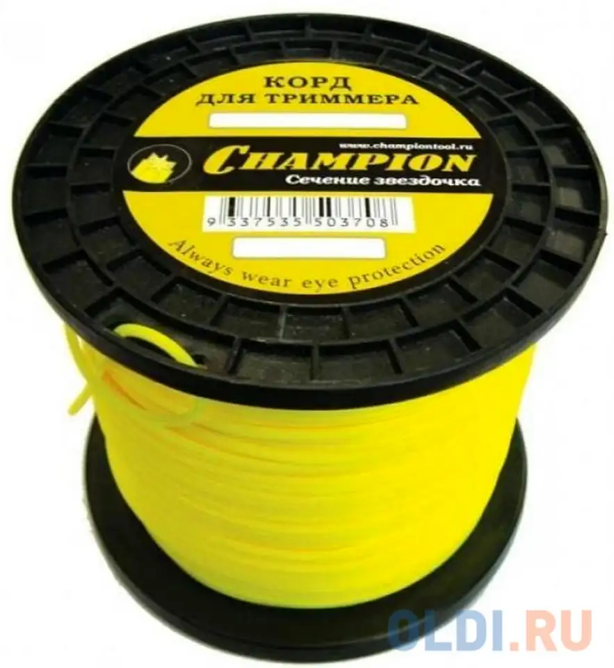 Champion корд трим.  star 2.4мм*245м (звезда) c5036 корды, шт, фотография 1