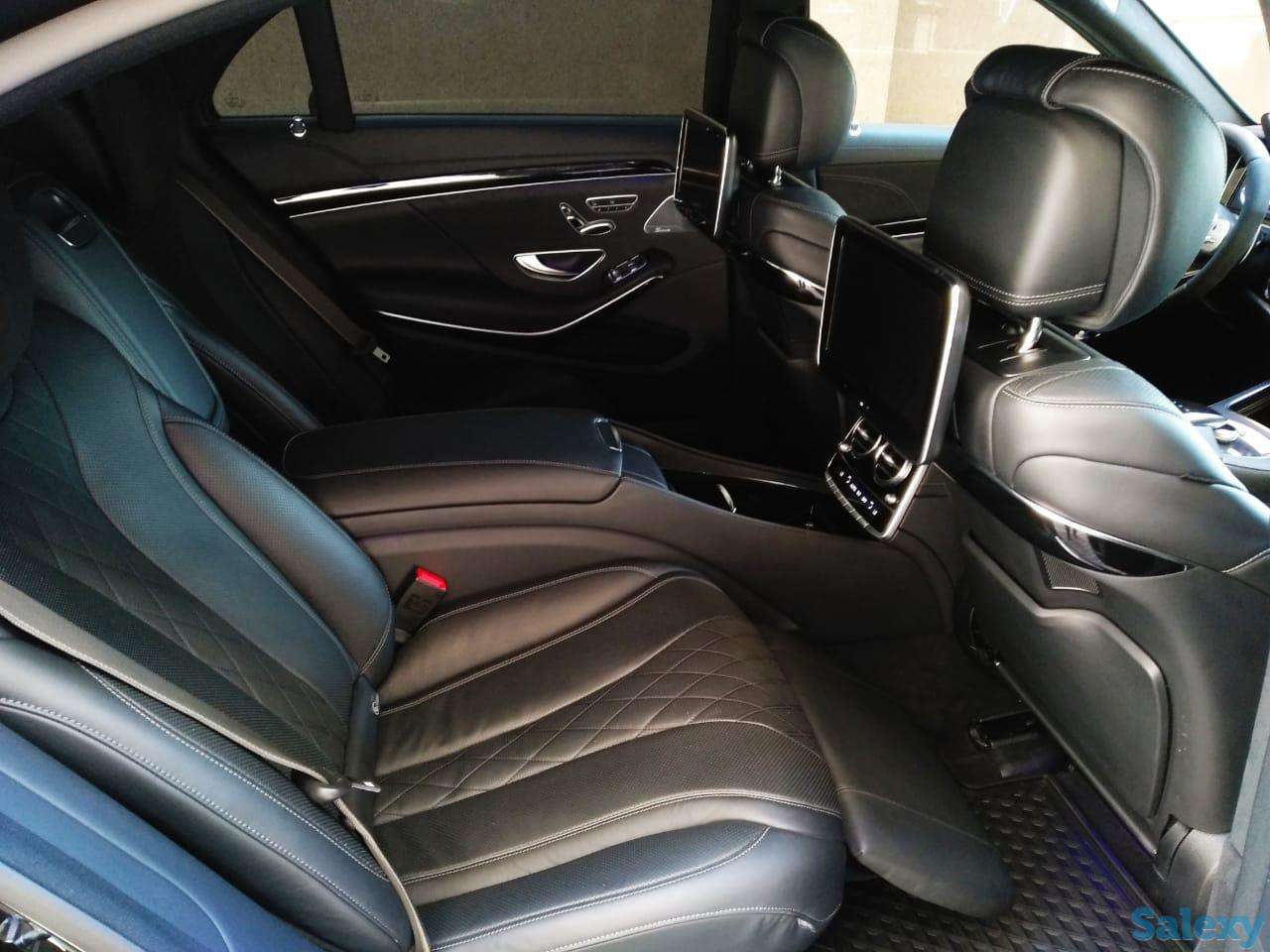 Прокат аренда Мерседес w222 с водителями по часам посуточно по г. Алматы и за его пределами, фотография 8