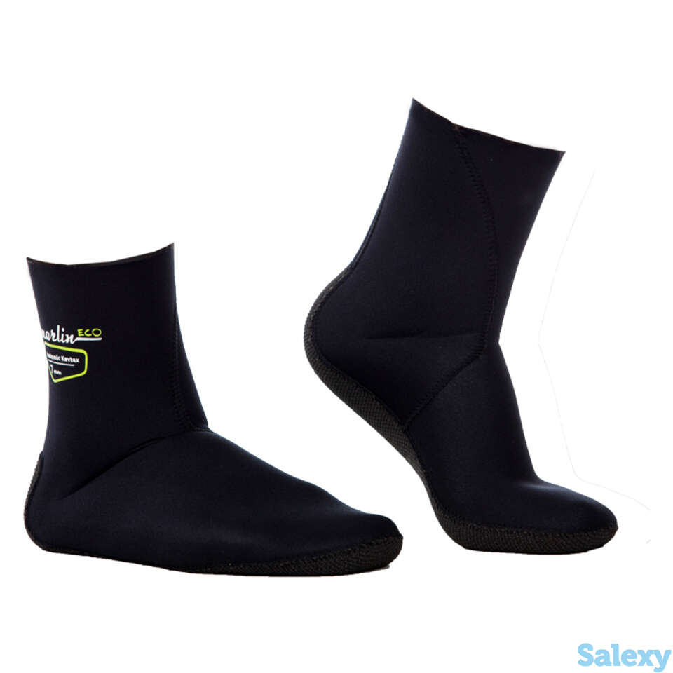 Носки marlin anatomic kevtex eco , черн., 9mm, фотография 1