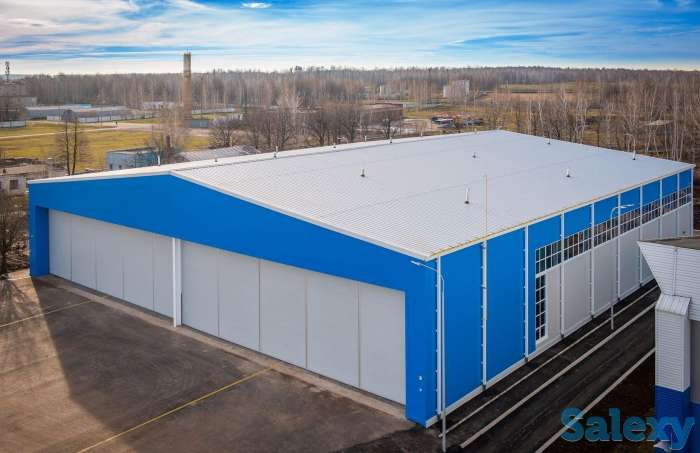 Ангары, автомойки, фермы, склады из металлоконструкций, фотография 7