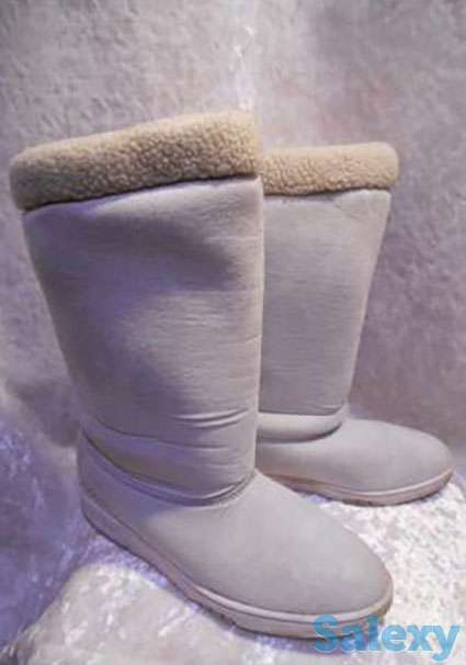 Угги женские сапоги adidas neo 38 размер мех замша искусственные, фотография 1