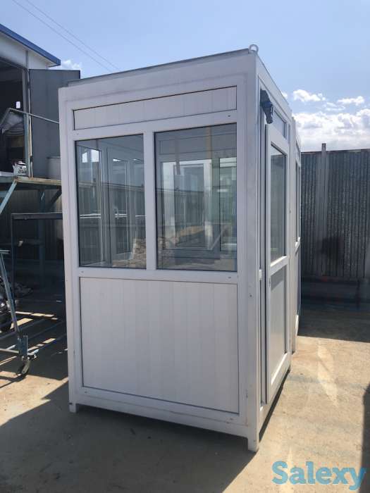 Пост охраны, охранная будка 1,5х1,5х2,6 м, фотография 2