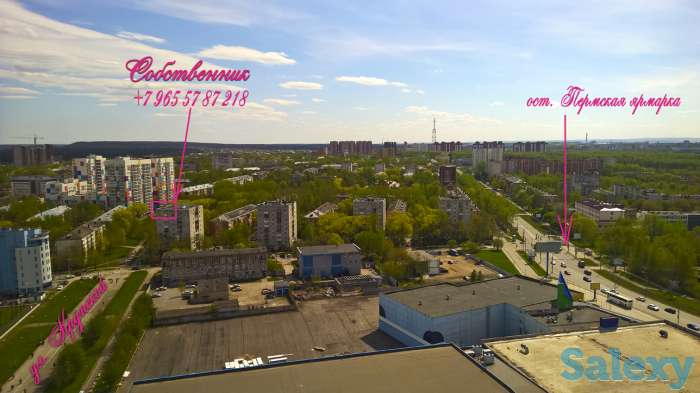 3 конматная квартира в Перми, РФ, Пермь, ул. Лумумбы 7, фотография 8