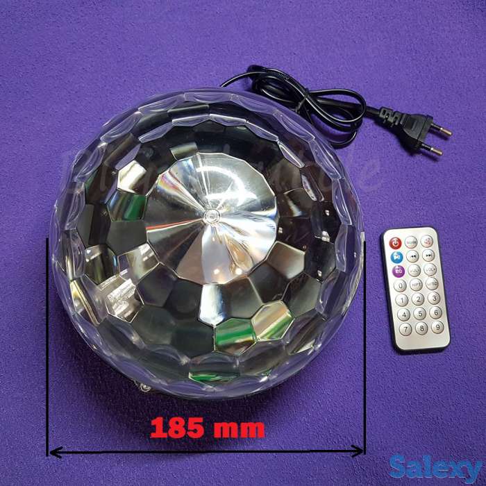 Светящийся диско шар цветомузыка с Bluetooth и USB., фотография 4