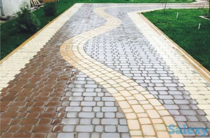 Брусчатка, Газоблоки, Кирпичи, фотография 1