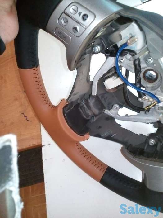 Перетяжка салонов, рулей, панелей, AIRBAG, восстановление ремней безопасности . Город Атырау., фотография 3