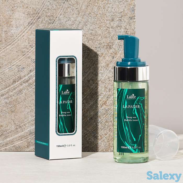 Тонер для лица la'dor la-pause deep sea bubble toner, фотография 2