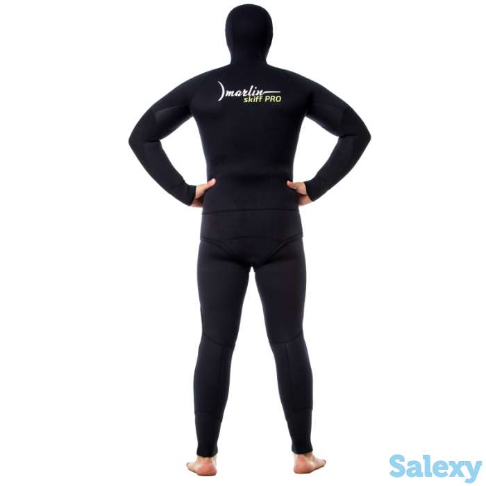 Гидрокостюм marlin skiff pro черный, 9 mm, фотография 7