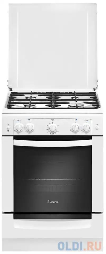 Газовая плита gefest пг 6100-02 0309 белый, фотография 1
