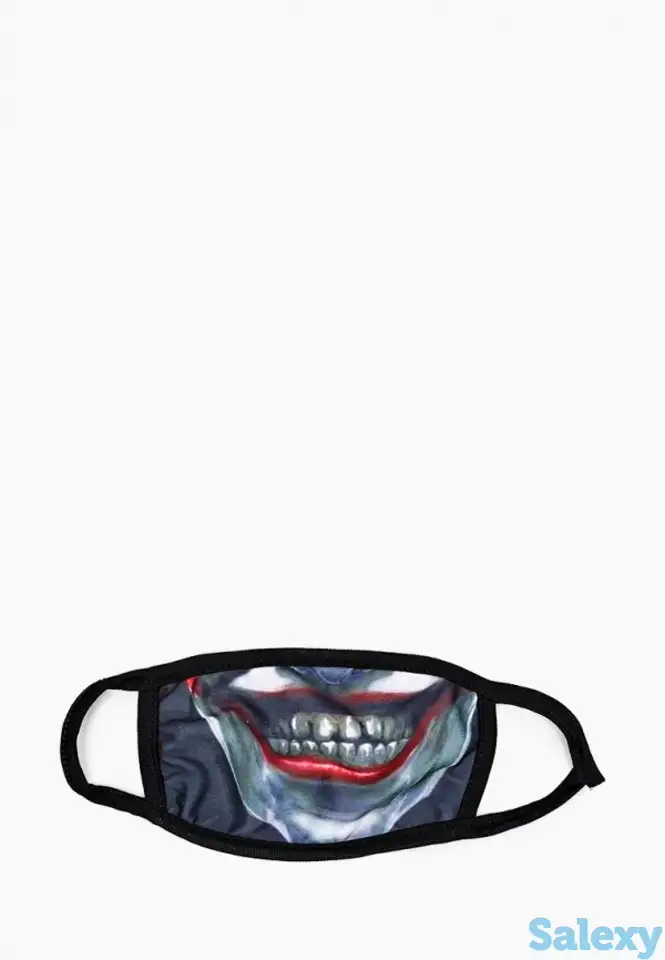 Маска для лица защитная красная жара, фотография 1