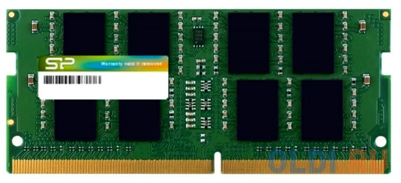Оперативная память для ноутбука silicon power sp008gbsfu240b02 so-dimm 8gb ddr4 2400mhz, фотография 1
