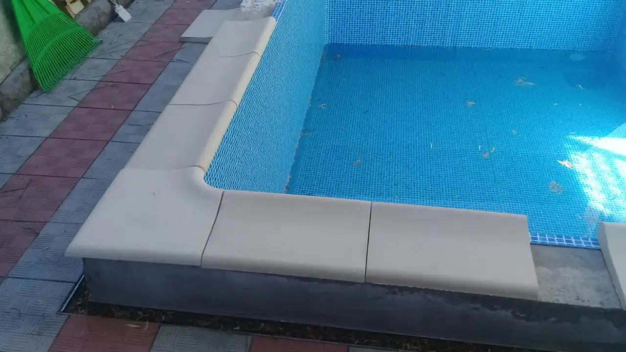 Бордюрный камень для бассейна накрывка для бассейнаКопинговый камень5032,2532, фотография 7