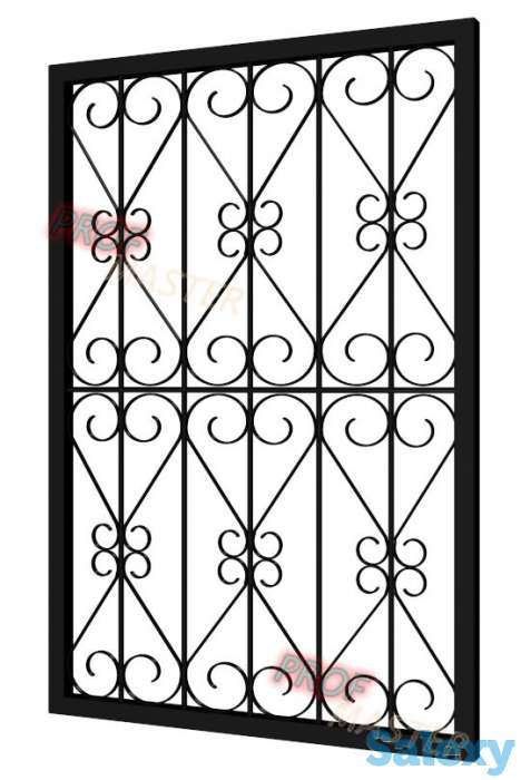 Изготовление металлических решеток на окна, фотография 2