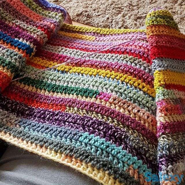 Вяжу коврики, фотография 3