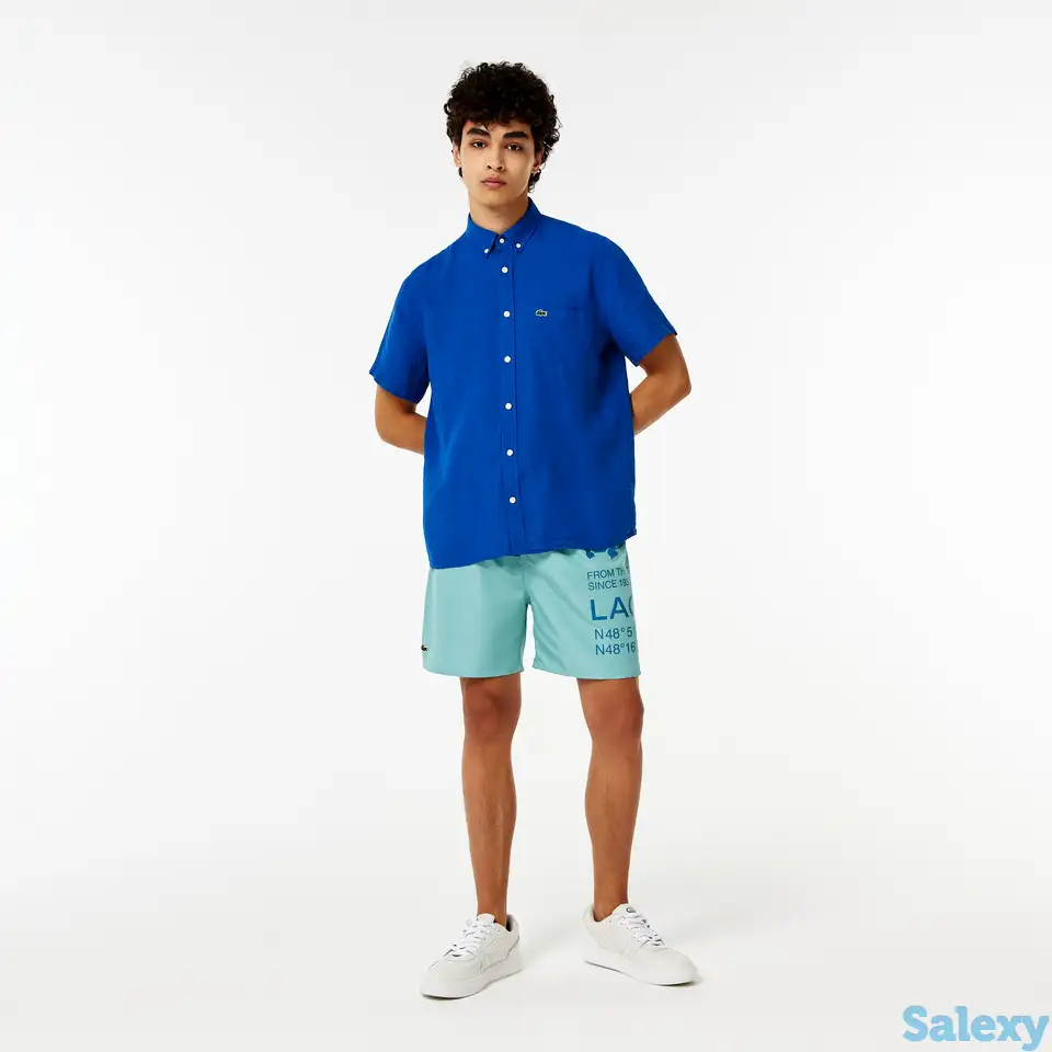 Мужские купальные шорты lacoste, фотография 1