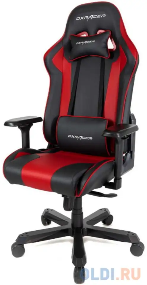 Кресло для геймеров dxracer king чёрный красный, фотография 1