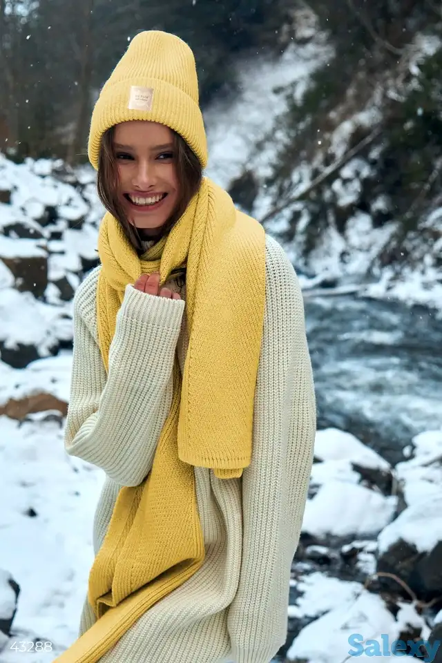 Шарф из смесовой шерсти, фотография 1