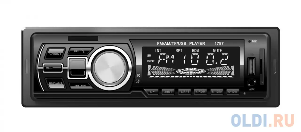 Автомагнитола centurion da-1015 1din 4x50вт, фотография 1