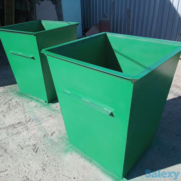 Мусорный контейнер для ТБО 0,75м3, 0,75 кубов, 750л Атырау 0,8 кубов, фотография 2