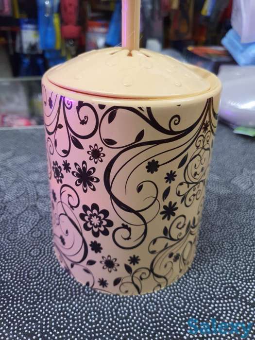 Ершик для унитаза туалета, цветы, фотография 2