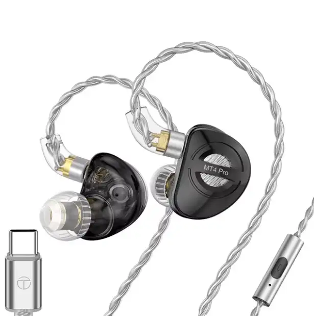 Наушники TRN MT4 PRO Type-C IEM, фотография 1