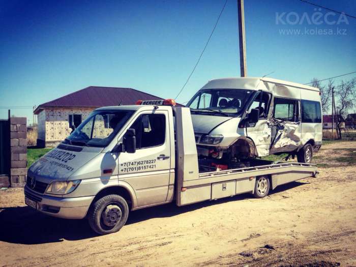 Услуги эвакуатора в г. Капчагай 24 часа в сутки, фотография 6