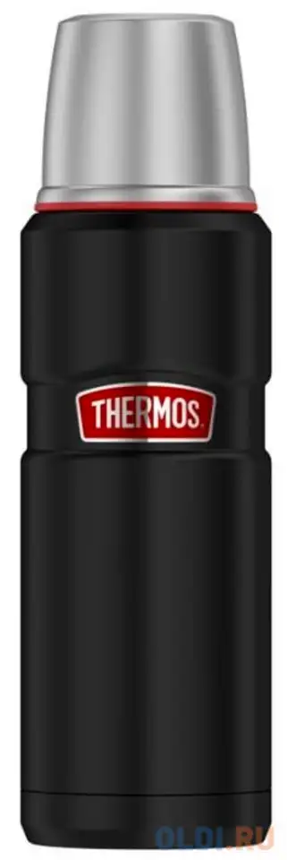 Термос thermos sk2000 rcmb 47л чёрный серый, фотография 1