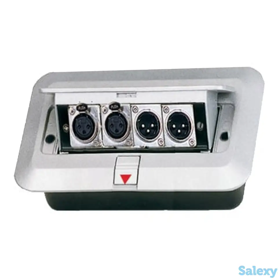 Встраиваемая панель с разъёмами soundking aj308, фотография 1