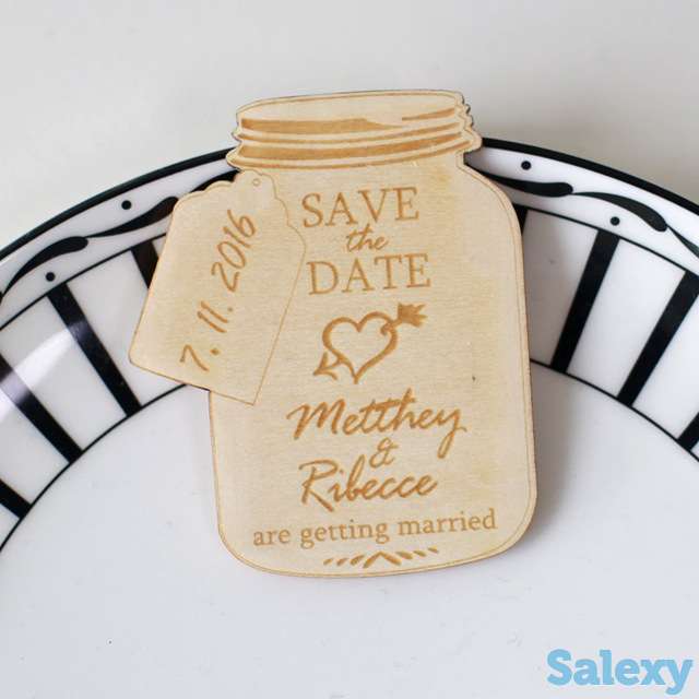 Гравировка магнитиков на фанере. Гравировка и резка на дереве Вашего логотипа., фотография 1