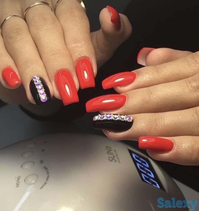 Маникюр наращивание, фотография 10