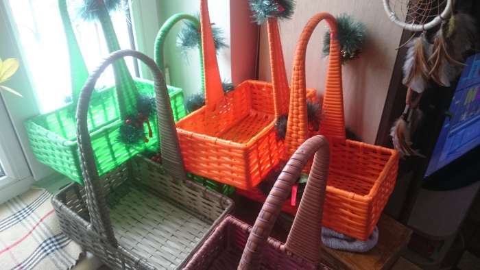 Плетеные корзины, фотография 4