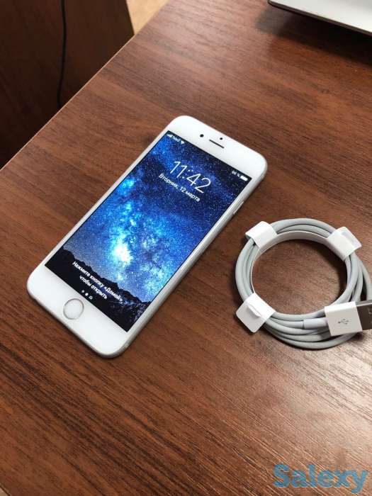 Продам Iphone 6 (Silver 16gb) в отличном состоянии, фотография 1