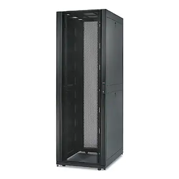 Шкаф NetShelter SX 48U, ширина 750 мм, глубина 1070 мм, черные боковые панели AR3157, фотография 1