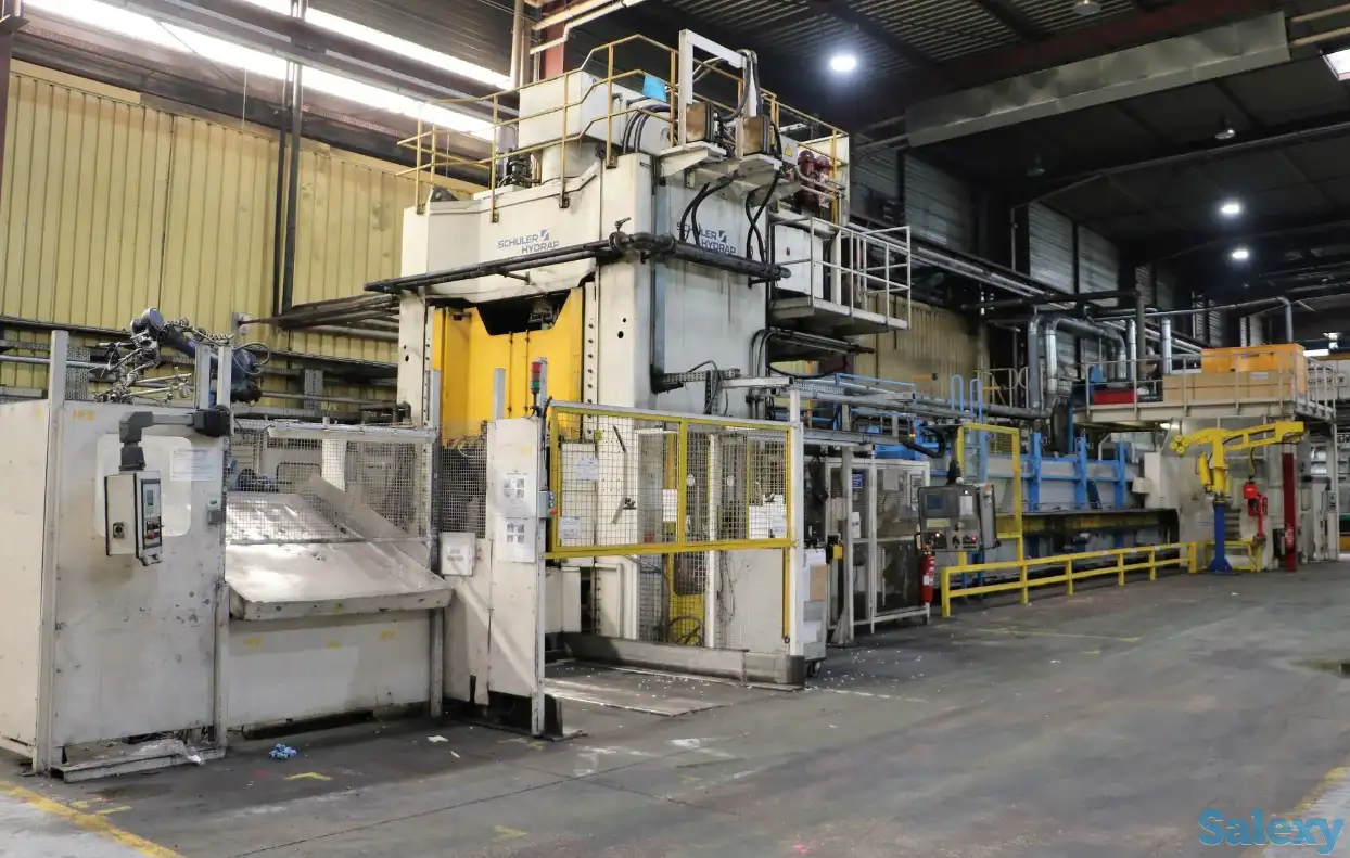 Пресс SCHULER HYDRAP и термическая обработка SCHWARTZ (линия горячего прессования), фотография 2