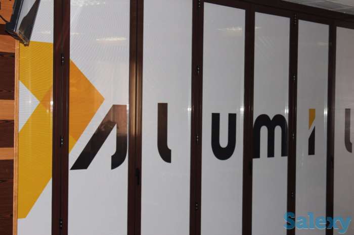 Алюминиевые раздвижные перегородки, фотография 1