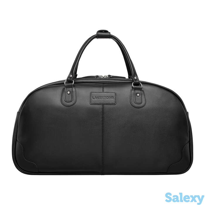 Кожаная дорожная сумка jutland black, фотография 1