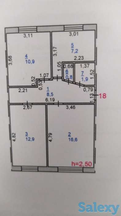 Продам 3-х комнатную квартиру, ул. Якова Геринга 4, фотография 6