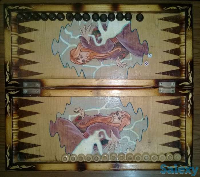 Нарды ручной работы, фотография 1