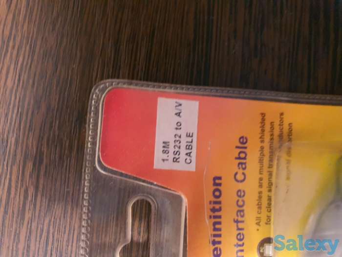 Кабель RS232 -A/V, шнур провод 1.8 метра, фотография 4