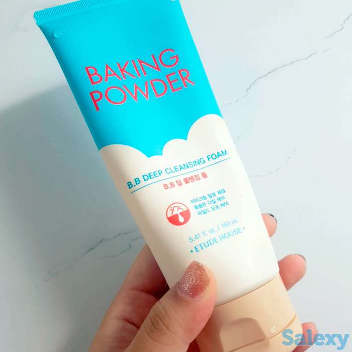 Пенка для умывания etude house baking powder bb deep cleansing foam (160 мл), фотография 2