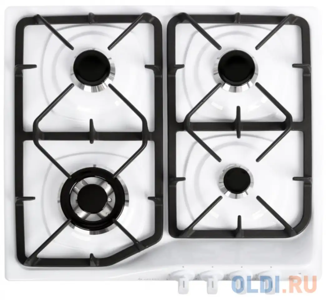 Варочная панель газовая gefest sg sn 1210-02 k4 белый, фотография 1