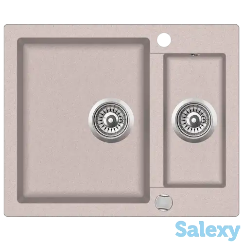 Мойка кухонная гранитная Смеситель, фотография 2